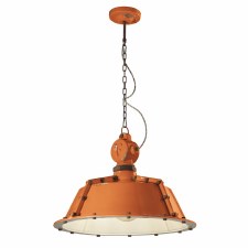 Ferroluce Ceiling Pendant Light C1720 Vintage Arancio