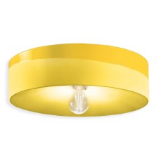 Ferroluce Flush Ceiling Light C1792 Giallo Limone