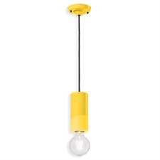 Ferroluce Flush Ceiling Light C2501 Giallo Limone