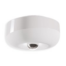 Ferroluce Flush Ceiling Light C2542 Bianco Grezzo