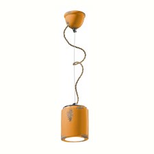 Ferroluce Pendant Light C984 Vintage Giallo