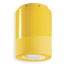 Ferroluce Flush Ceiling Light C985 Giallo Limone