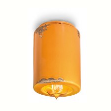 Ferroluce Ceiling Light C985 Vintage Giallo