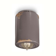 Ferroluce Ceiling Light C985 Vintage Tortora