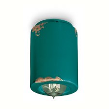 Ferroluce Ceiling Light C985 Vintage Verde