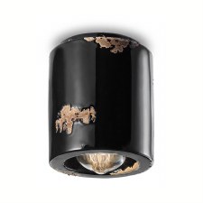 Ferroluce Ceiling Light C986 Vintage Nero