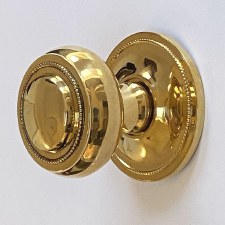 Aston Regency Centre Door Knob Polished Brass Unlacquered Aston Regency Centre Door Knob Polished Brass Unlacquered