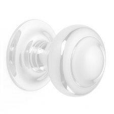 Croft Centre Door Knob 6344 Distressed Brass