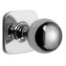 Croft Centre Door Knob 6406 Polished Chrome