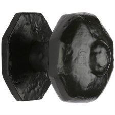 Heritage Tudor Centre Door Knob TC350 Black Ironwork