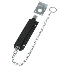 Garage Door Chain Bolt 4072 8.1/4" Black & Steel