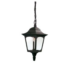 Elstead Chapel Outdoor Mini Chain Lantern Black