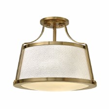 Hinkley Semi Flush Light Brushed Caramel Hinkley Semi Flush Light Brushed Caramel