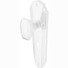 Heritage Charlston Door Knobs Lever Lock CHA1900 Satin Chrome Heritage Charlston Door Knobs Lever Lock CHA1900 Satin Chrome