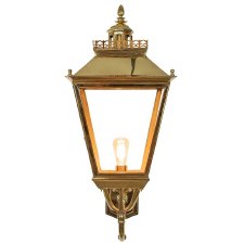 Chateau Large Outdoor Wall Light Polished Brass