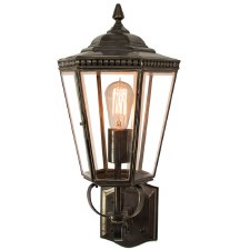 Chelsea Outdoor Wall Lantern Antique Brass