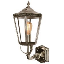 Chelsea Outdoor Wall Lantern Nickel