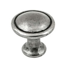 Finesse Chester Cabinet Knob 36mm Solid Pewter