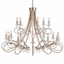 Elstead Christina 18 Light Chandelier