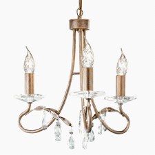Elstead Christina 3 Arm Chandelier Elstead Christina 3 Arm Chandelier