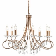 Elstead Christina 8 Light Chandelier Elstead Christina 8 Light Chandelier