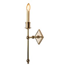 Christina Tall Wall Light Polished Brass Lacquered