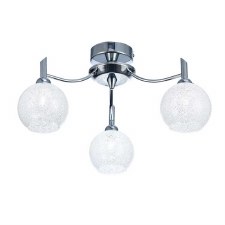 Chrysalis Chandelier 3 Light Chrome Chrysalis Chandelier 3 Light Chrome