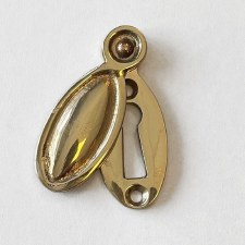 Caenby Escutcheon Polished Gunmetal Caenby Escutcheon Polished Gunmetal