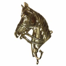 Horsehead Hook Right Hand Polished Brass