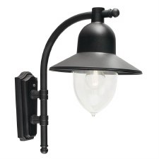 Como Outdoor Wall Light Black