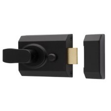 Contract Night Latch 60mm Matt Black