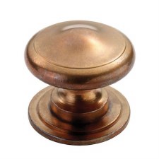 Cottage Cupboard Knob Solid Bronze