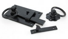 From The Anvil Cottage Rim Latch LH Black