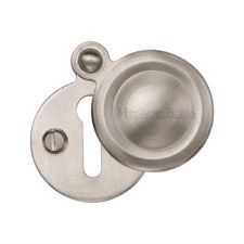 Heritage V1020 Covered Escutcheon Satin Nickel Heritage V1020 Covered Escutcheon Satin Nickel