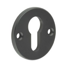 EnduraLine Euro Security Escutcheon Face Fixed Black PVD