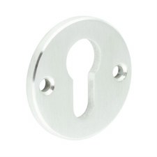 EnduraLine Euro Security Escutcheon Face Fixed Satin Stainless Steel