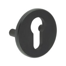 EnduraLine Euro Security Escutcheon Lug Fixed Black PVD