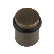 EnduraLine Floor Mounted Doorstop Antique Brass PVD