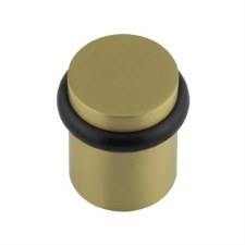 EnduraLine Floor Mounted Doorstop Satin Brass PVD