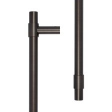EnduraLine T-Bar Pull Handle Bolt Through Fixed 425mm Dark Bronze PVD