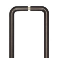 EnduraLine D Shape Pull Handle Back-to-Back Fixed 425mm Dark Bronze PVD