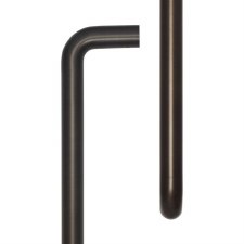 EnduraLine D Shape Pull Handle Bolt Through Fixed 425mm Dark Bronze PVD