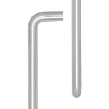 EnduraLine D Shape Pull Handle Bolt Through Fixed 425mm Satin Stainless Steel