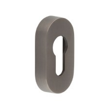 EnduraLine Oval Euro Escutcheon Dark Bronze PVD