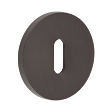 EnduraLine Round Escutcheon Standard Keyway Dark Bronze PVD
