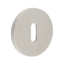 EnduraLine Round Escutcheon Standard Keyway Satin Stainless Steel
