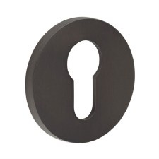 EnduraLine Round Escutcheon Euro Keyway Dark Bronze PVD