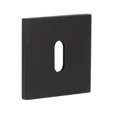 EnduraLine Square Escutcheon Standard Keyway Black PVD