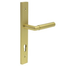 EnduraLine Lambourn Multipoint Lock Handle Satin Brass PVD