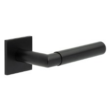 EnduraLine Lambourn Handle on Sprung Square Rose Black PVD